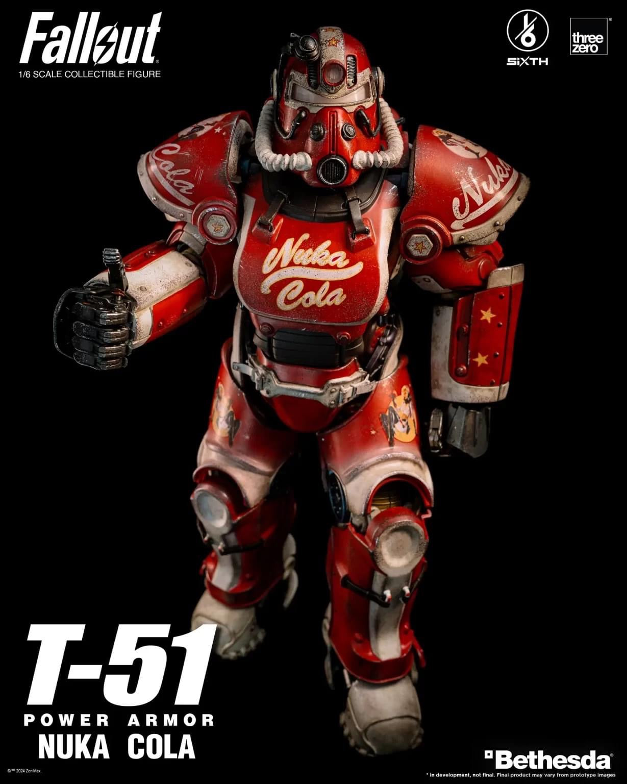 Pedido Figura T-51 (Nuka Cola) Power Armor - FALLOUT marca Threezero 3Z0773 escala 1/6