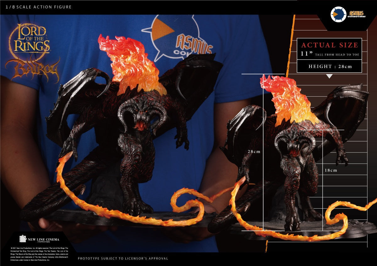 Pedido Figura Balrog (Flaming version) - The Lord of the Rings: The Fellowship of the Ring marca Asmus Toys (28 cm)