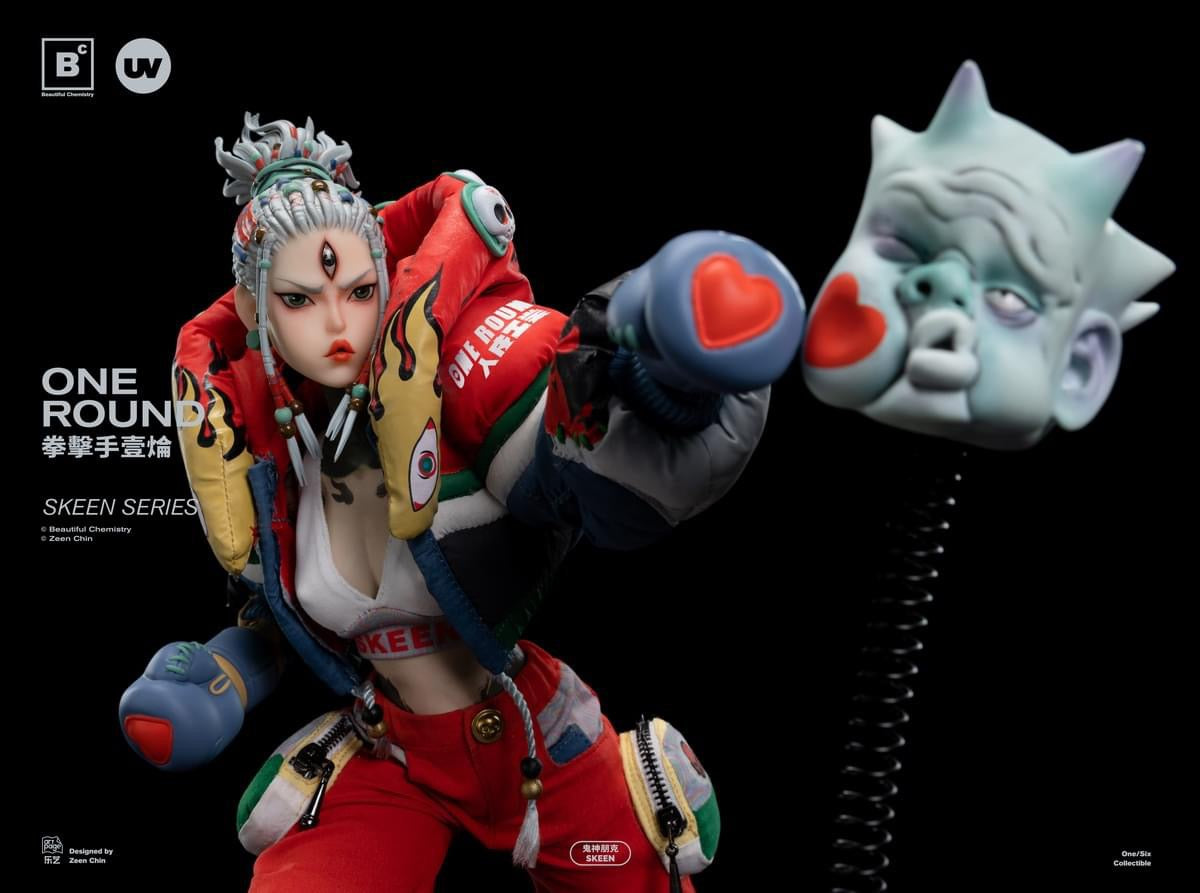 Preventa Figura One Round - Skeen Series marca Beautiful Chemistry UV202405 escala 1/6 (ART TOY)
