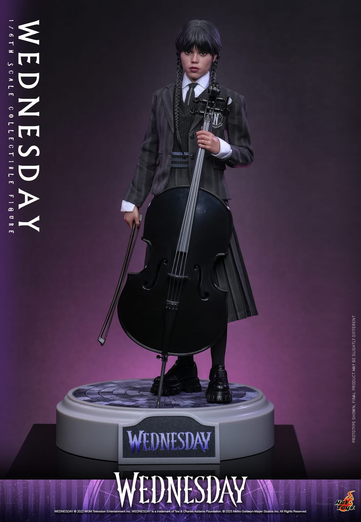 Preventa Figura WEDNESDAY - Wednesday (Netflix Series) marca Hot Toys TMS135 escala 1/6