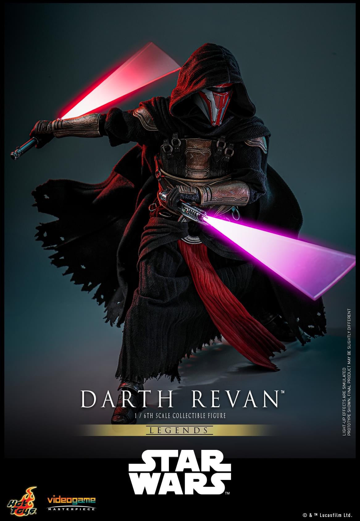 Pedido Figura Darth Revan - Star Wars Legends™ marca Hot Toys VGM62 escala 1/6