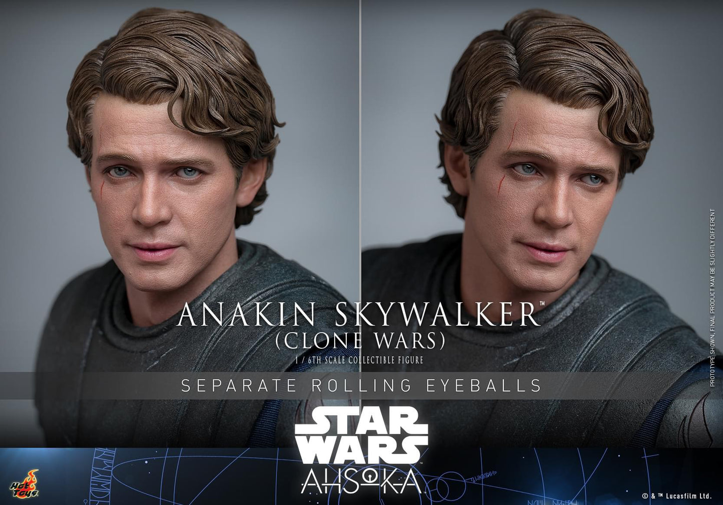Pedido Figura Anakin Skywalker (Clone Wars) - Star Wars: Ahsoka ™ marca Hot Toys TMS129 escala 1/6