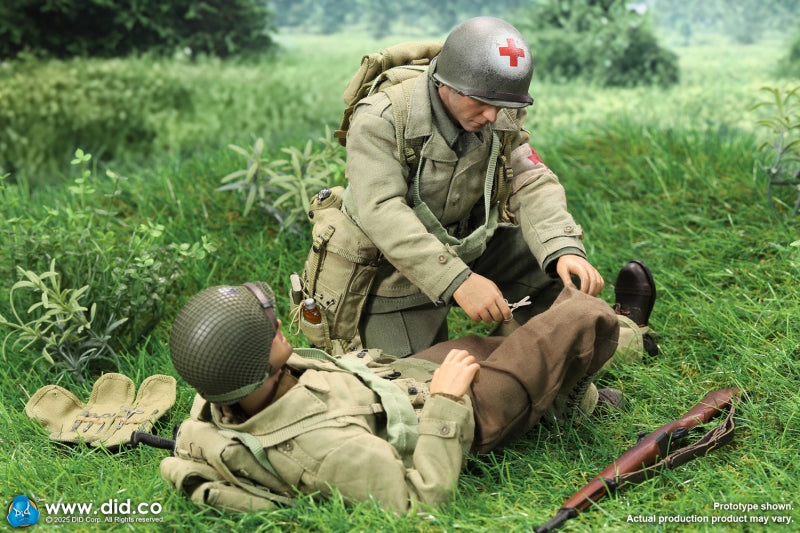 Pedido Figura Medic Wade - WWII US 2nd Ranger Battalion Series 7 marca DID D80189 escala 1/6