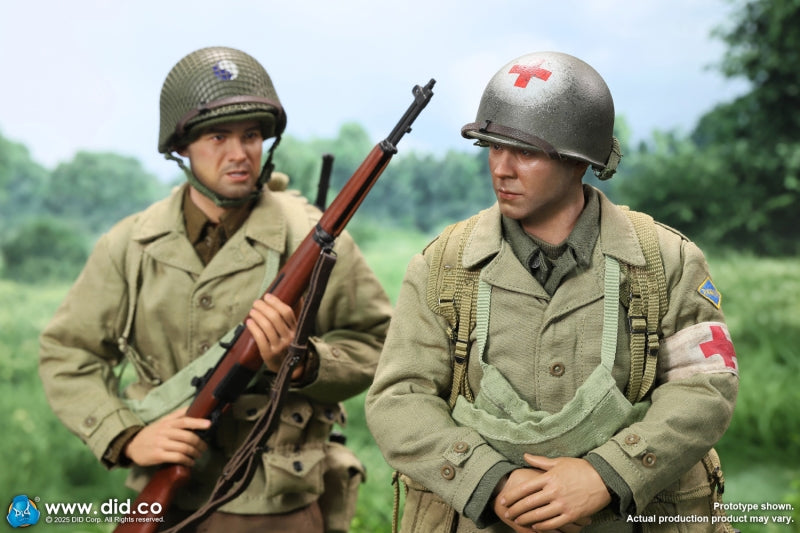 Pedido Figura Medic Wade - WWII US 2nd Ranger Battalion Series 7 marca DID D80189 escala 1/6