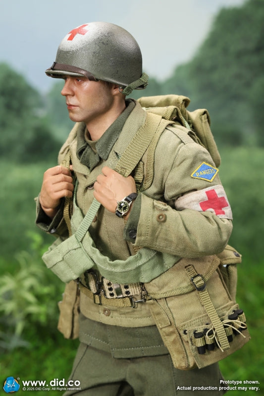 Pedido Figura Medic Wade - WWII US 2nd Ranger Battalion Series 7 marca DID D80189 escala 1/6