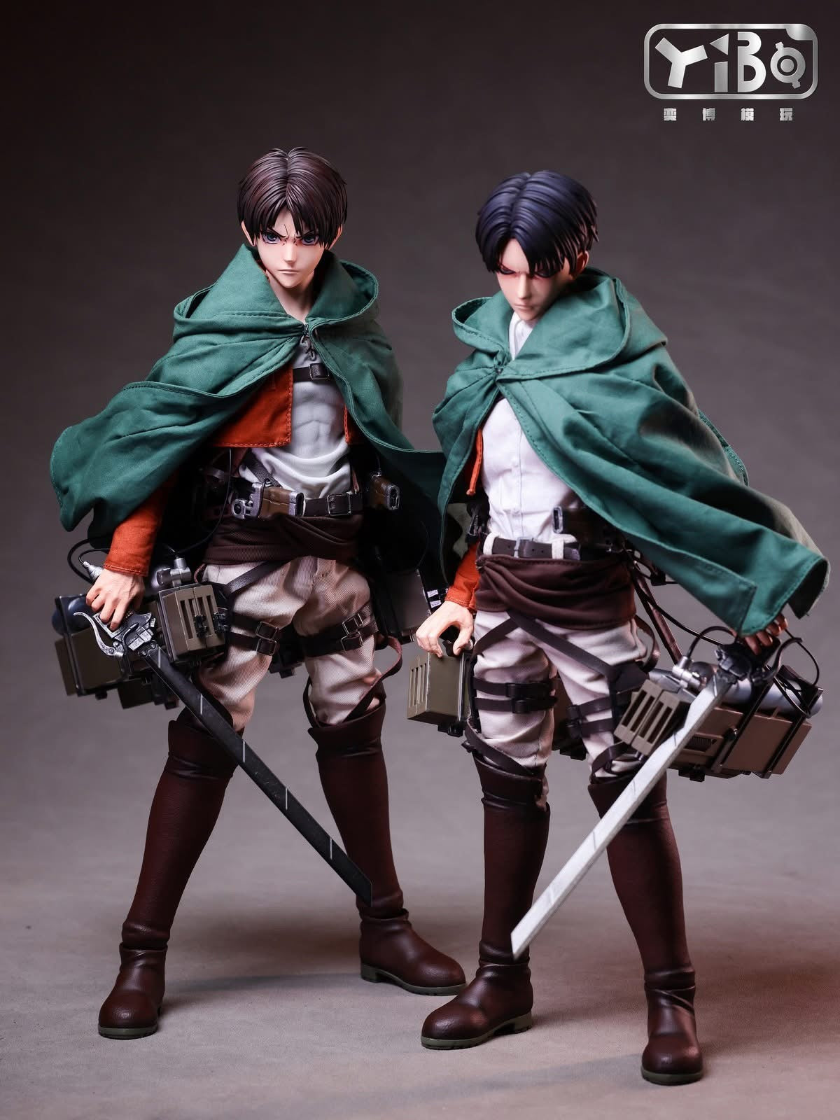 Preventa Figura Eren (pack doble) marca Yibo Toys YB-R2014 escala 1/6