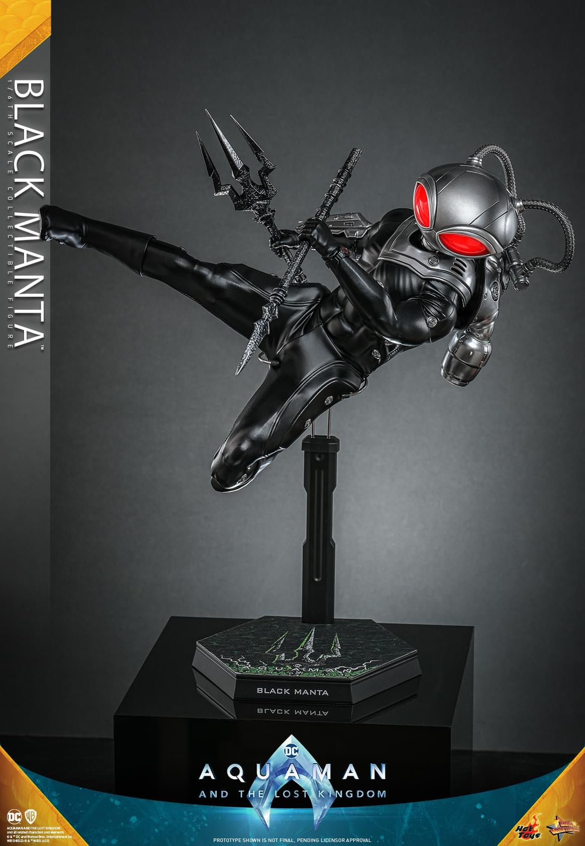 Pedido Figura BLACK MANTA - Aquaman 2 marca Hot Toys MMS739 escala 1/6