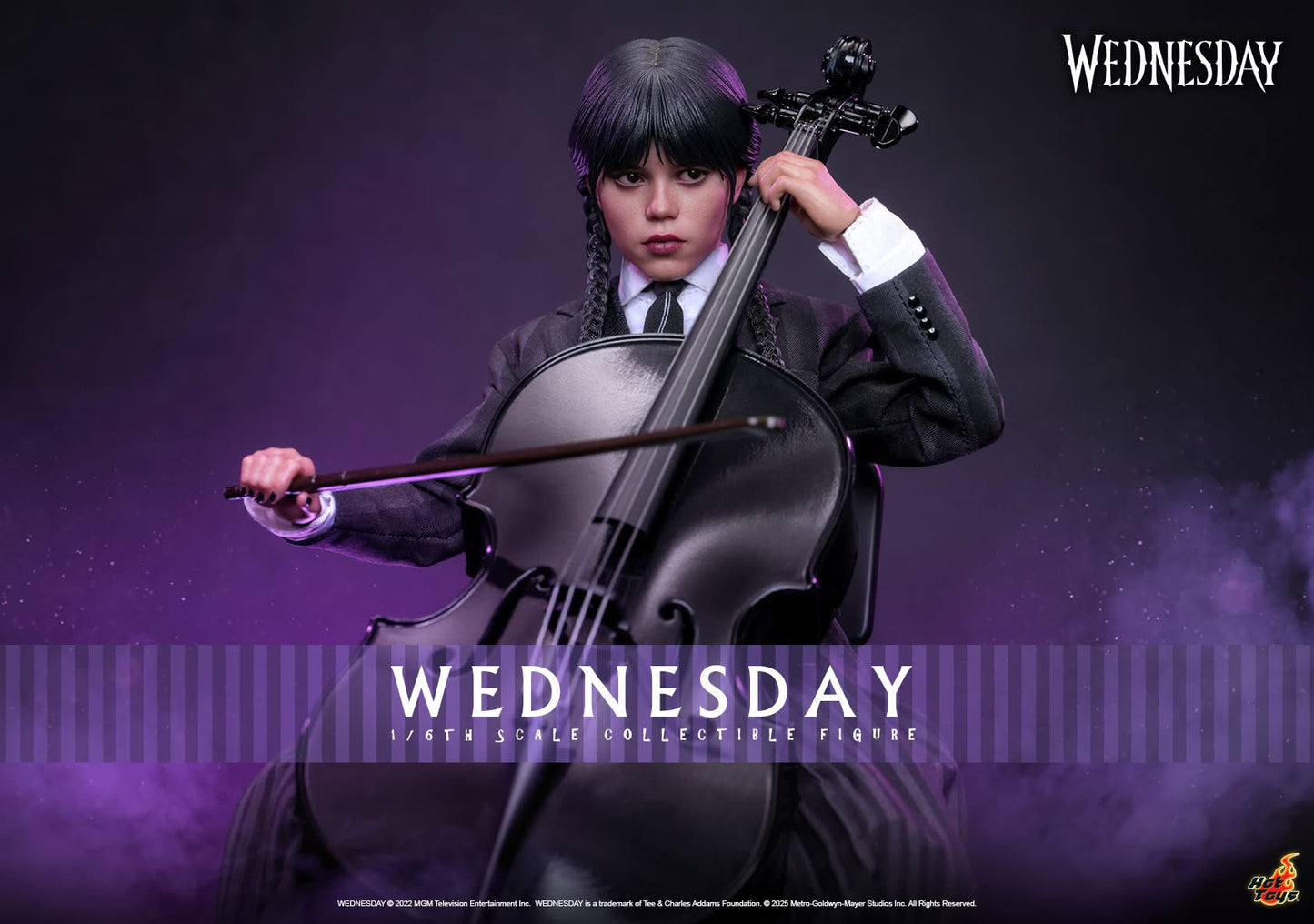 Preventa Figura WEDNESDAY - Wednesday (Netflix Series) marca Hot Toys TMS135 escala 1/6