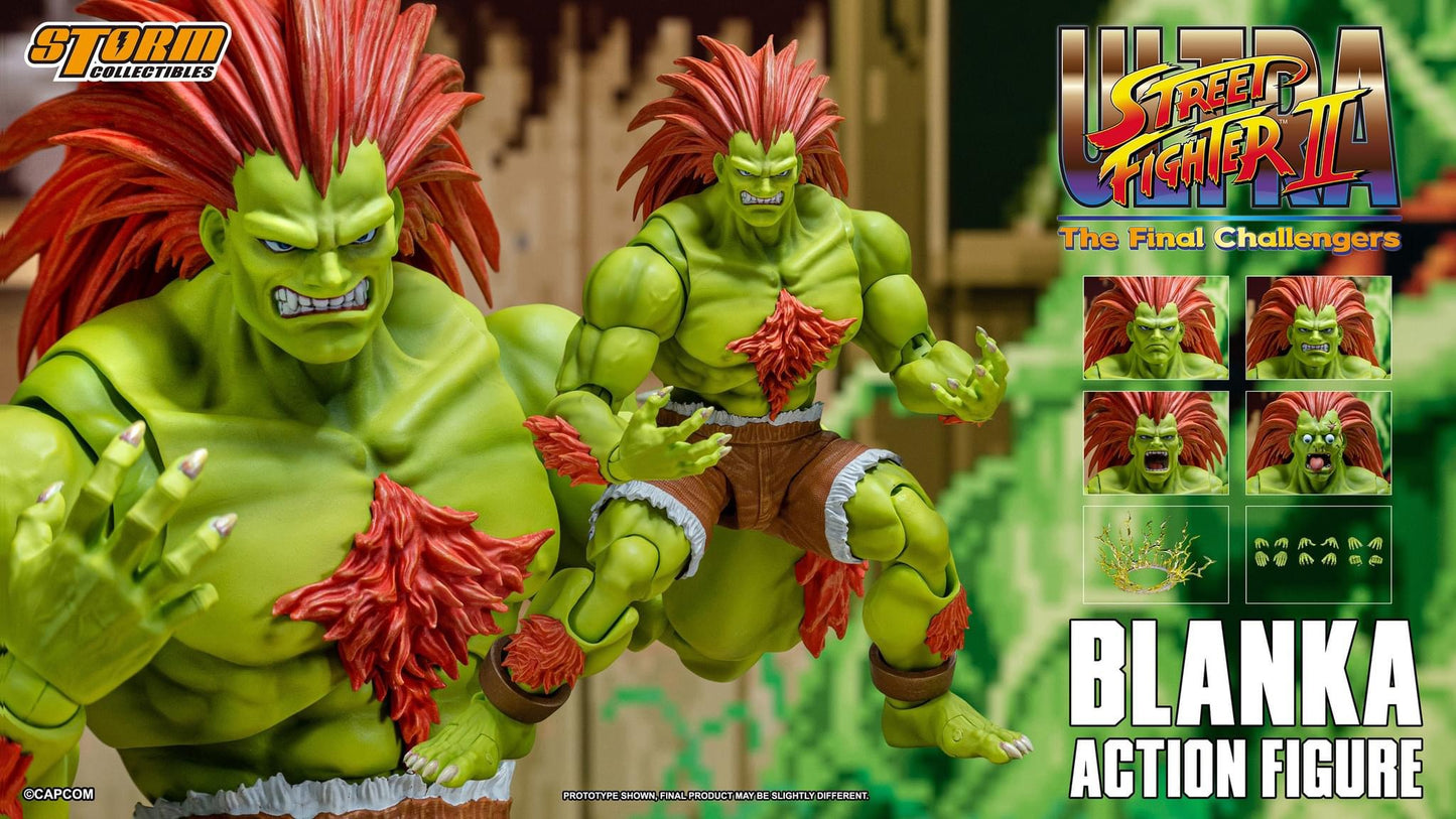 Pedido Figura Blanka - Ultra Street Fighter II: The Final Challengers marca Storm Collectibles CPSF25 escala pequeña 1/12