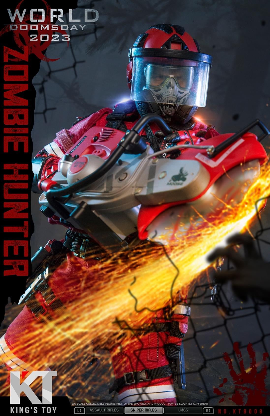 Pedido Figura Apocalypse - Zombie Hunter marca King's Toy KT8009 escala 1/6