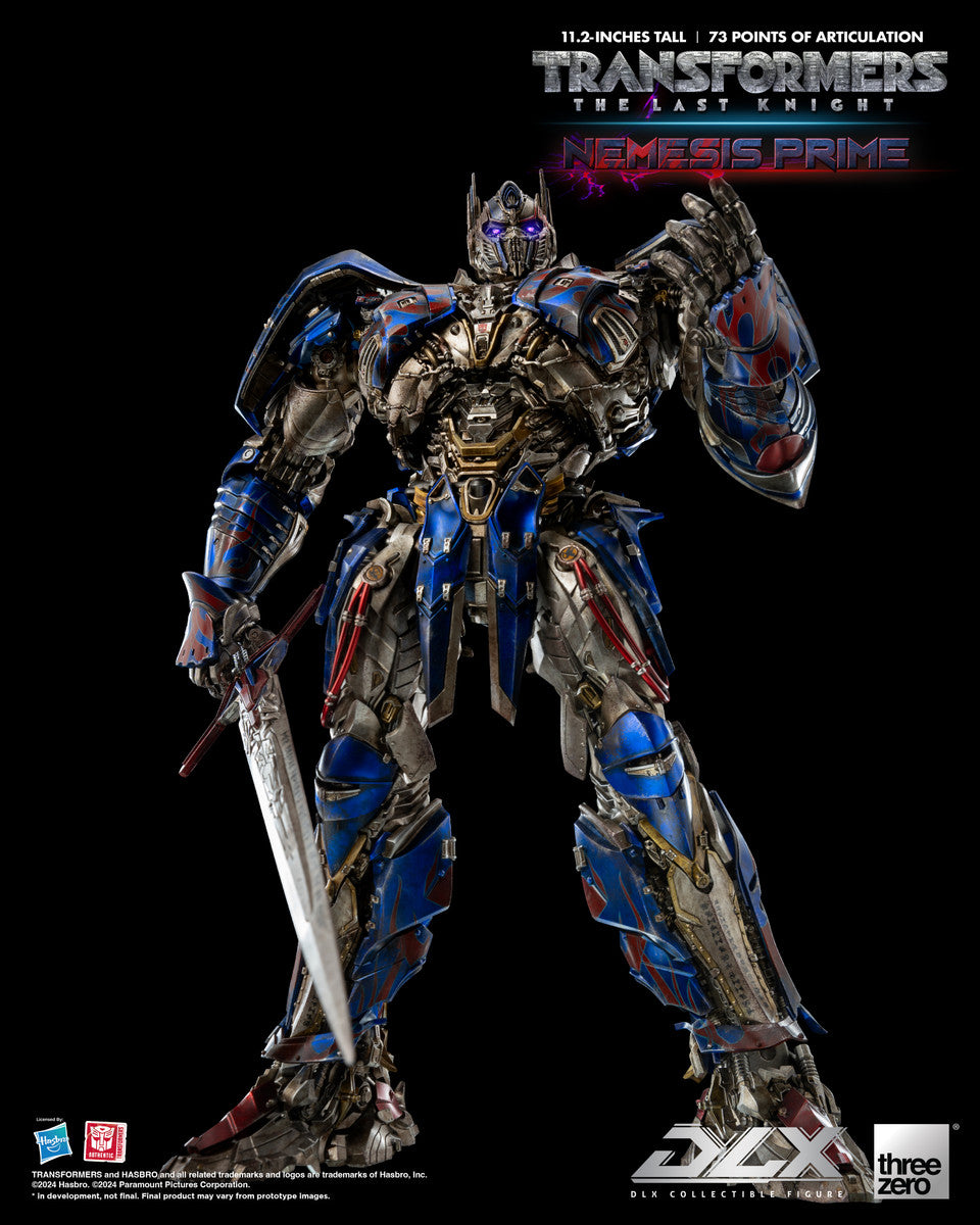 Pedido Figura DLX Nemesis Prime - Transformers: The Last Knight marca Threezero 3Z0579 (28.5 cm)
