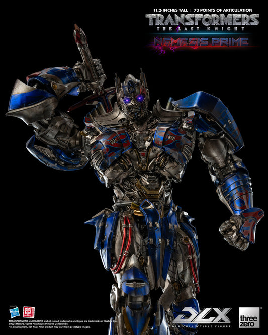 Pedido Figura DLX Nemesis Prime - Transformers: The Last Knight marca Threezero 3Z0579 (28.5 cm)