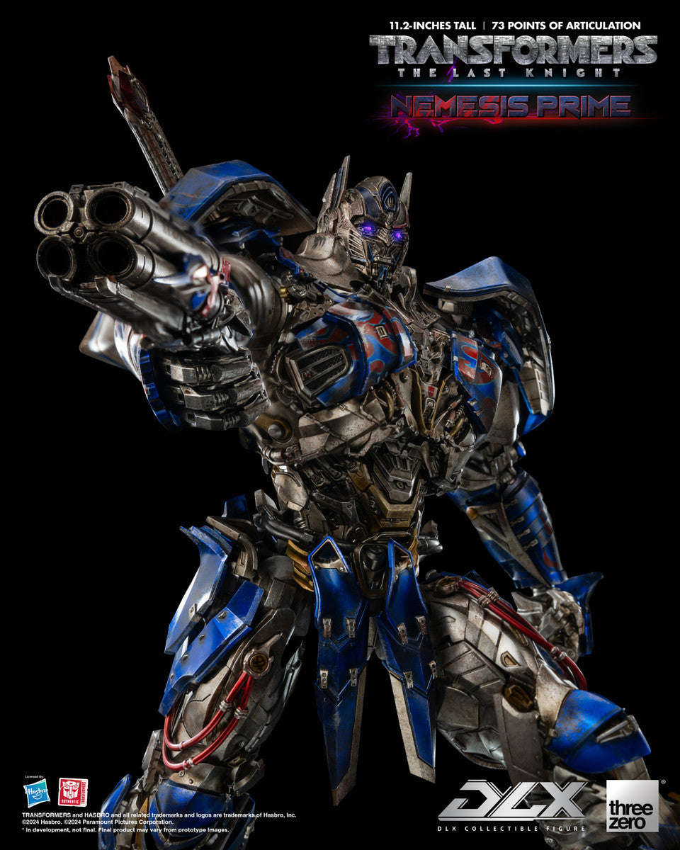 Pedido Figura DLX Nemesis Prime - Transformers: The Last Knight marca Threezero 3Z0579 (28.5 cm)