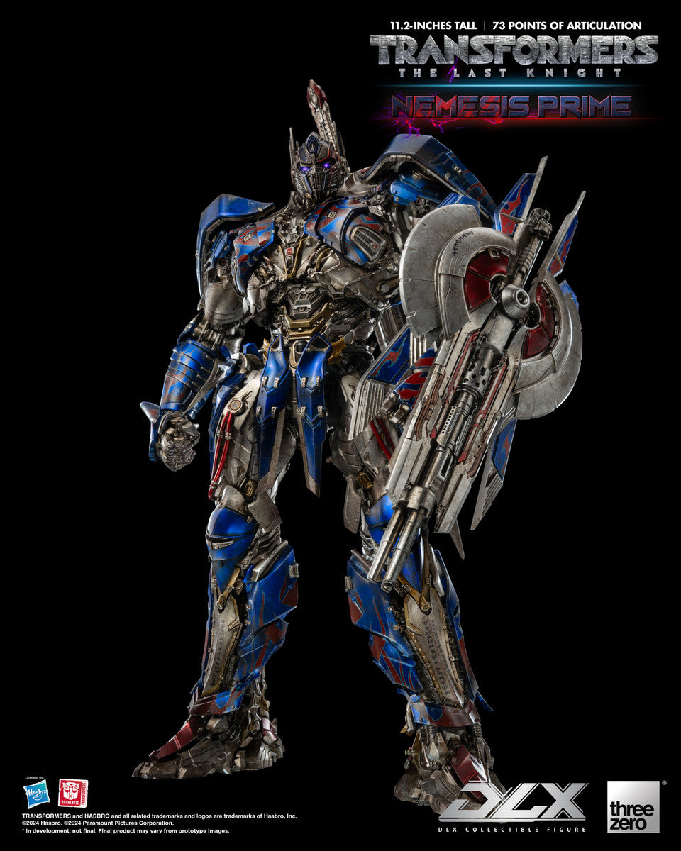 Pedido Figura DLX Nemesis Prime - Transformers: The Last Knight marca Threezero 3Z0579 (28.5 cm)