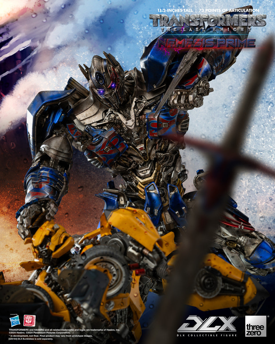 Pedido Figura DLX Nemesis Prime - Transformers: The Last Knight marca Threezero 3Z0579 (28.5 cm)