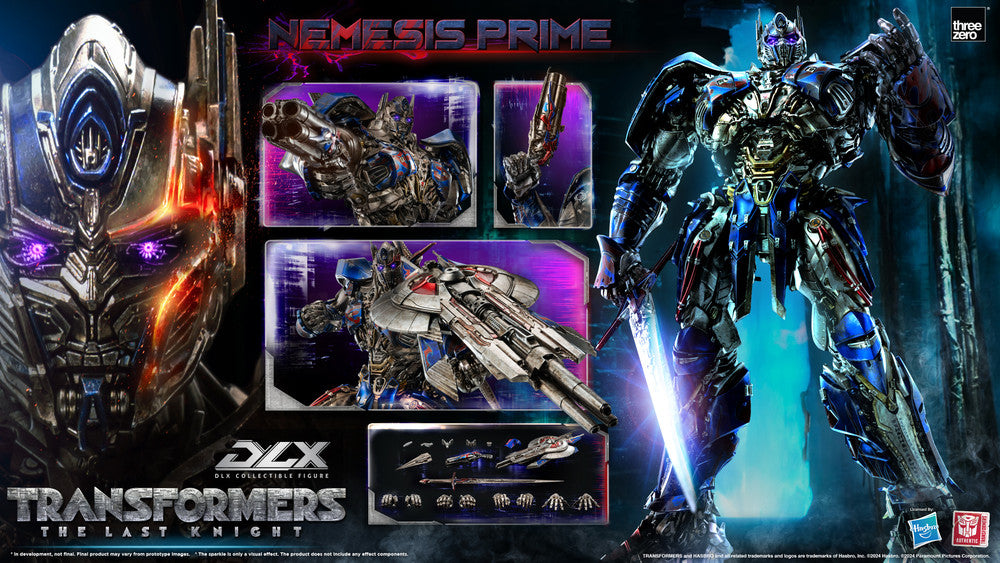 Pedido Figura DLX Nemesis Prime - Transformers: The Last Knight marca Threezero 3Z0579 (28.5 cm)