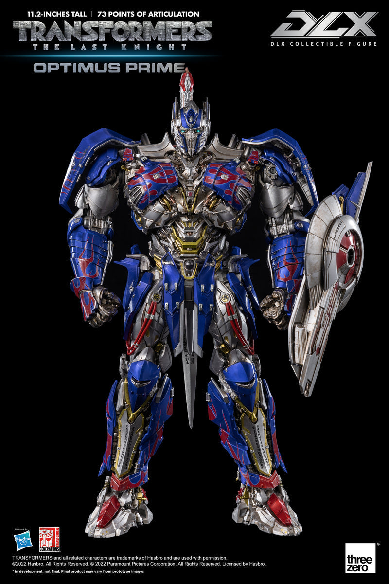 Pedido Figura DLX Optimus Prime - Transformers: The Last Knight marca Threezero x Hasbro 3Z0457 (28.5 cm)