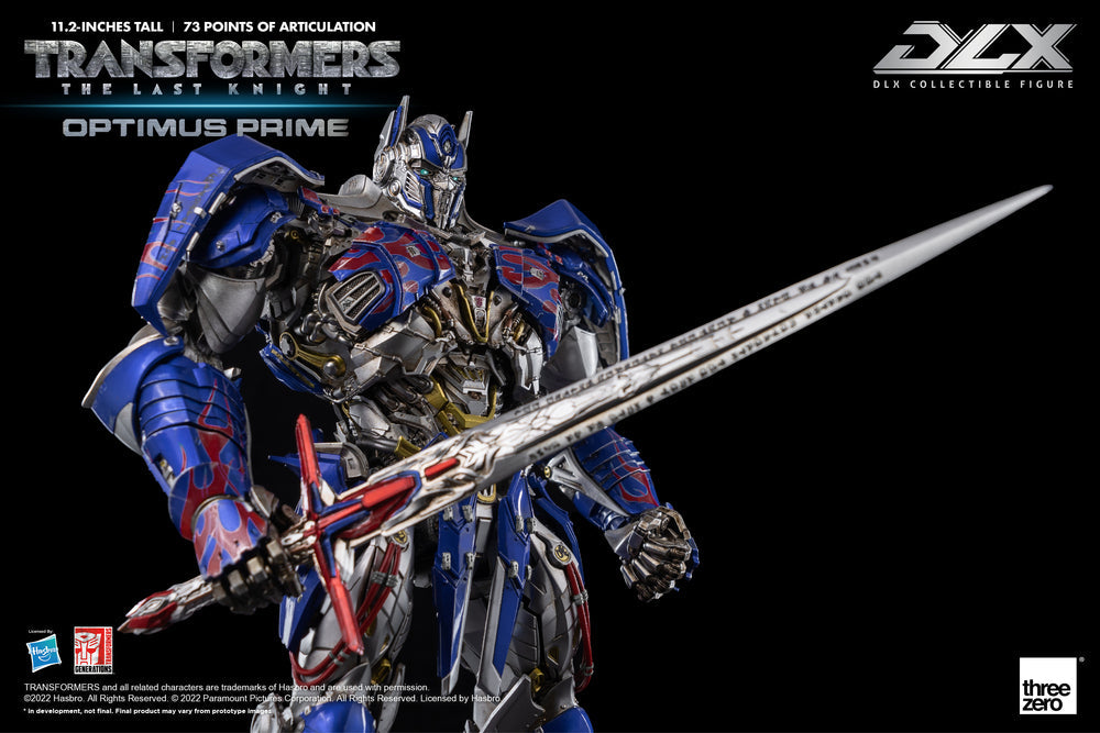 Pedido Figura DLX Optimus Prime - Transformers: The Last Knight marca Threezero x Hasbro 3Z0457 (28.5 cm)