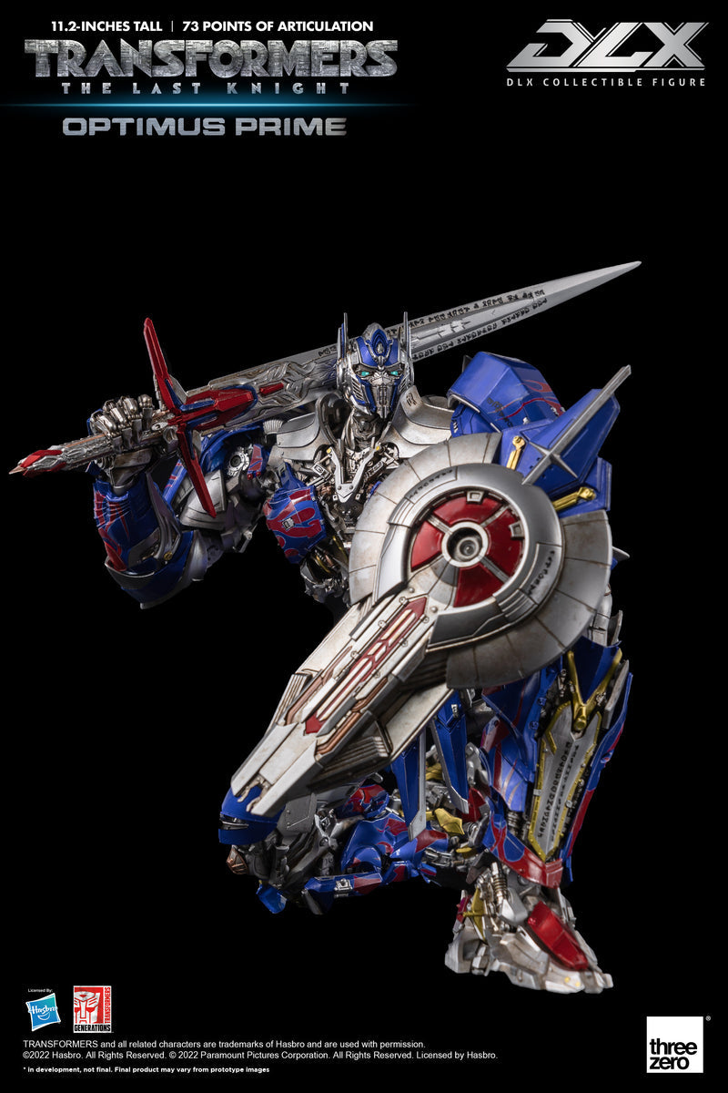 Pedido Figura DLX Optimus Prime - Transformers: The Last Knight marca Threezero x Hasbro 3Z0457 (28.5 cm)