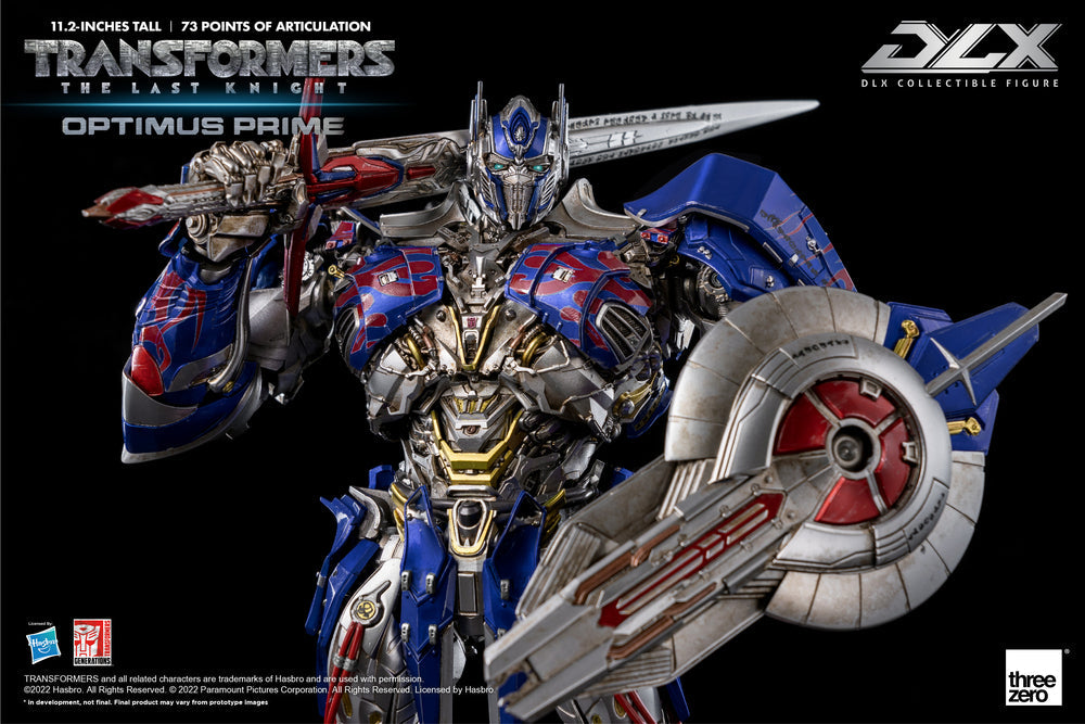 Pedido Figura DLX Optimus Prime - Transformers: The Last Knight marca Threezero x Hasbro 3Z0457 (28.5 cm)
