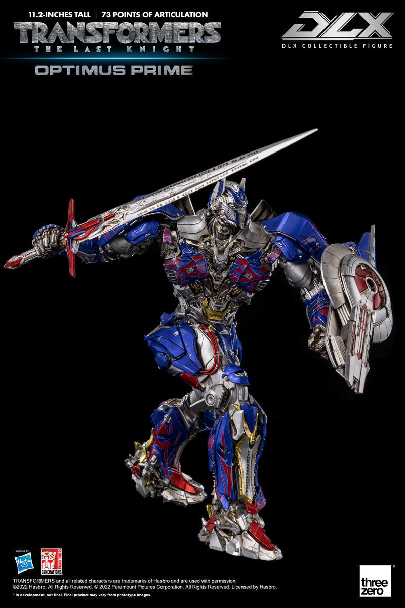 Pedido Figura DLX Optimus Prime - Transformers: The Last Knight marca Threezero x Hasbro 3Z0457 (28.5 cm)