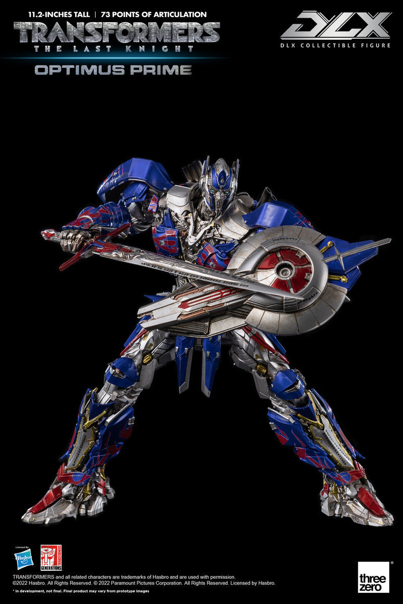 Pedido Figura DLX Optimus Prime - Transformers: The Last Knight marca Threezero x Hasbro 3Z0457 (28.5 cm)