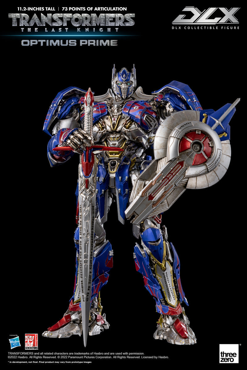 Pedido Figura DLX Optimus Prime - Transformers: The Last Knight marca Threezero x Hasbro 3Z0457 (28.5 cm)