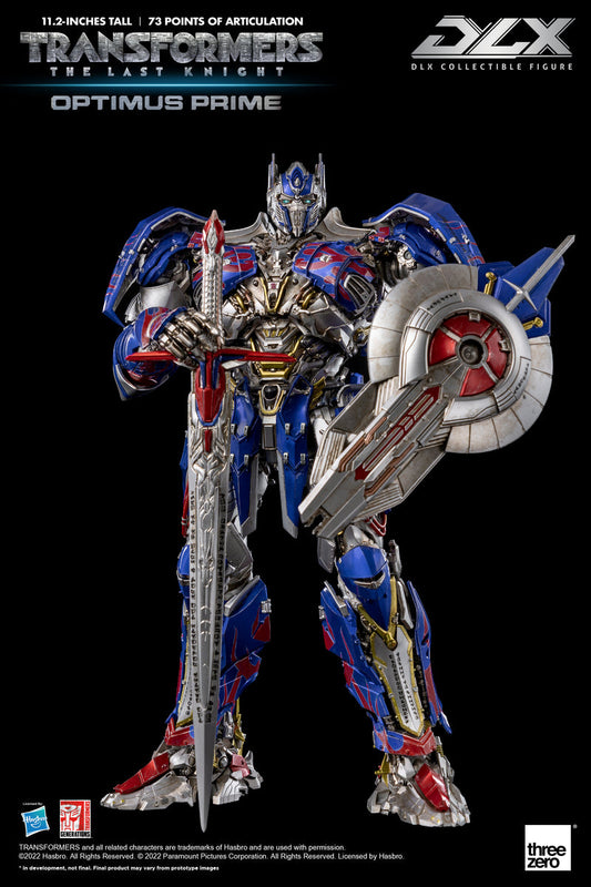 Pedido Figura DLX Optimus Prime - Transformers: The Last Knight marca Threezero x Hasbro 3Z0457 (28.5 cm)