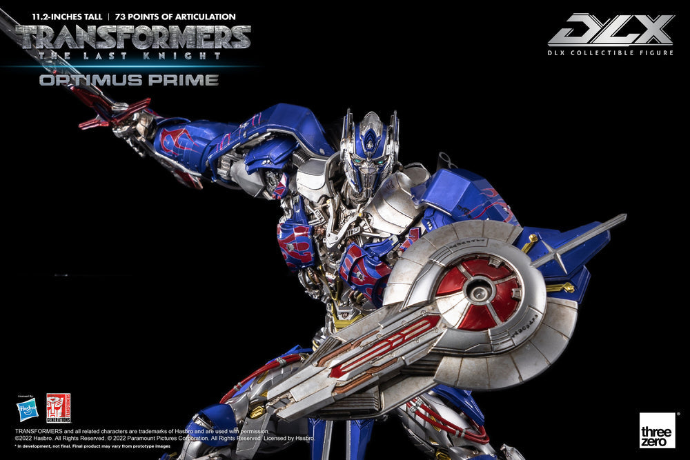 Pedido Figura DLX Optimus Prime - Transformers: The Last Knight marca Threezero x Hasbro 3Z0457 (28.5 cm)