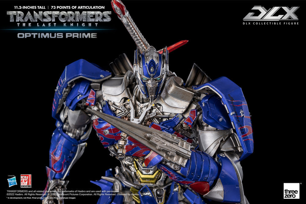 Pedido Figura DLX Optimus Prime - Transformers: The Last Knight marca Threezero x Hasbro 3Z0457 (28.5 cm)