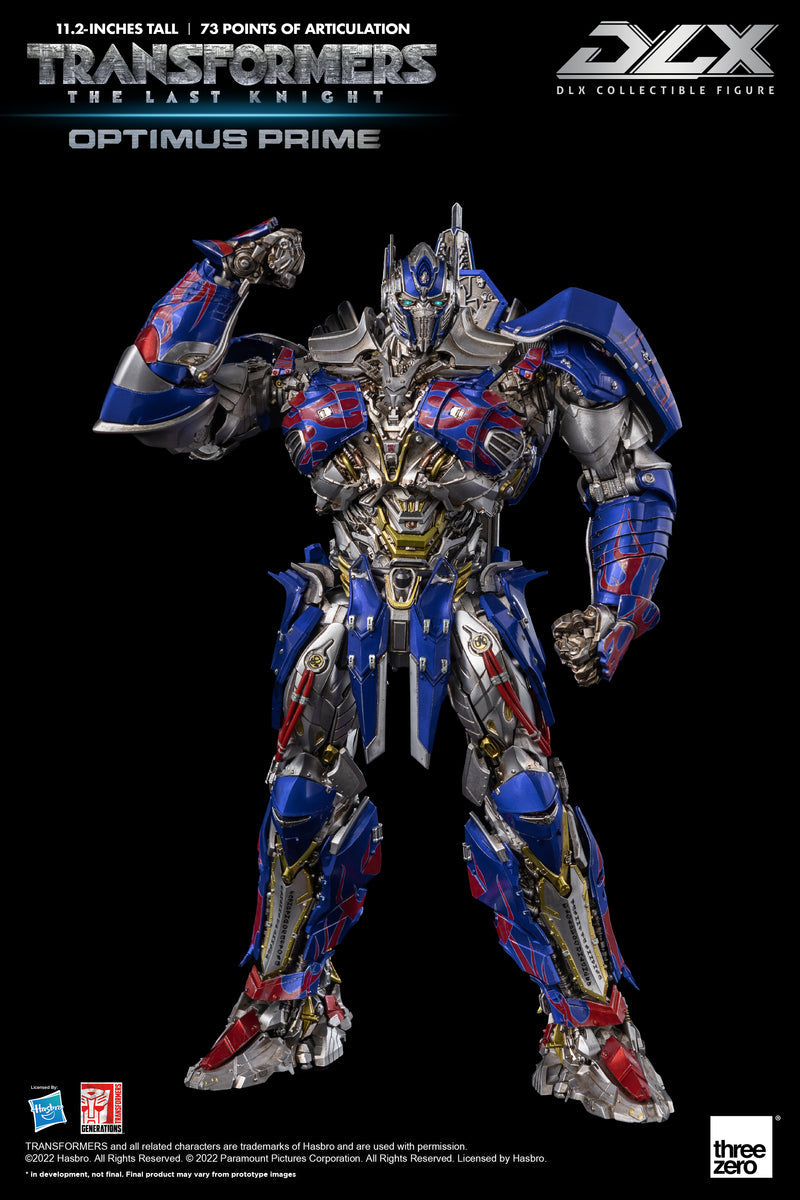 Pedido Figura DLX Optimus Prime - Transformers: The Last Knight marca Threezero x Hasbro 3Z0457 (28.5 cm)