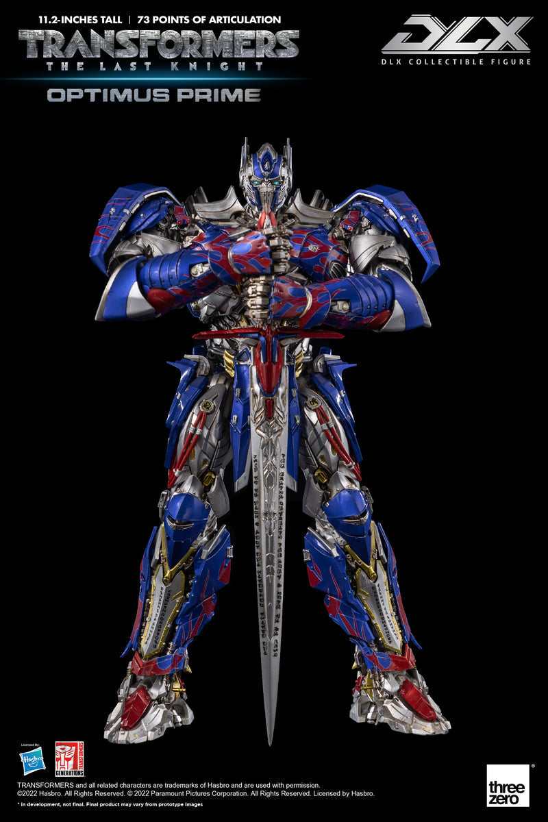 Pedido Figura DLX Optimus Prime - Transformers: The Last Knight marca Threezero x Hasbro 3Z0457 (28.5 cm)