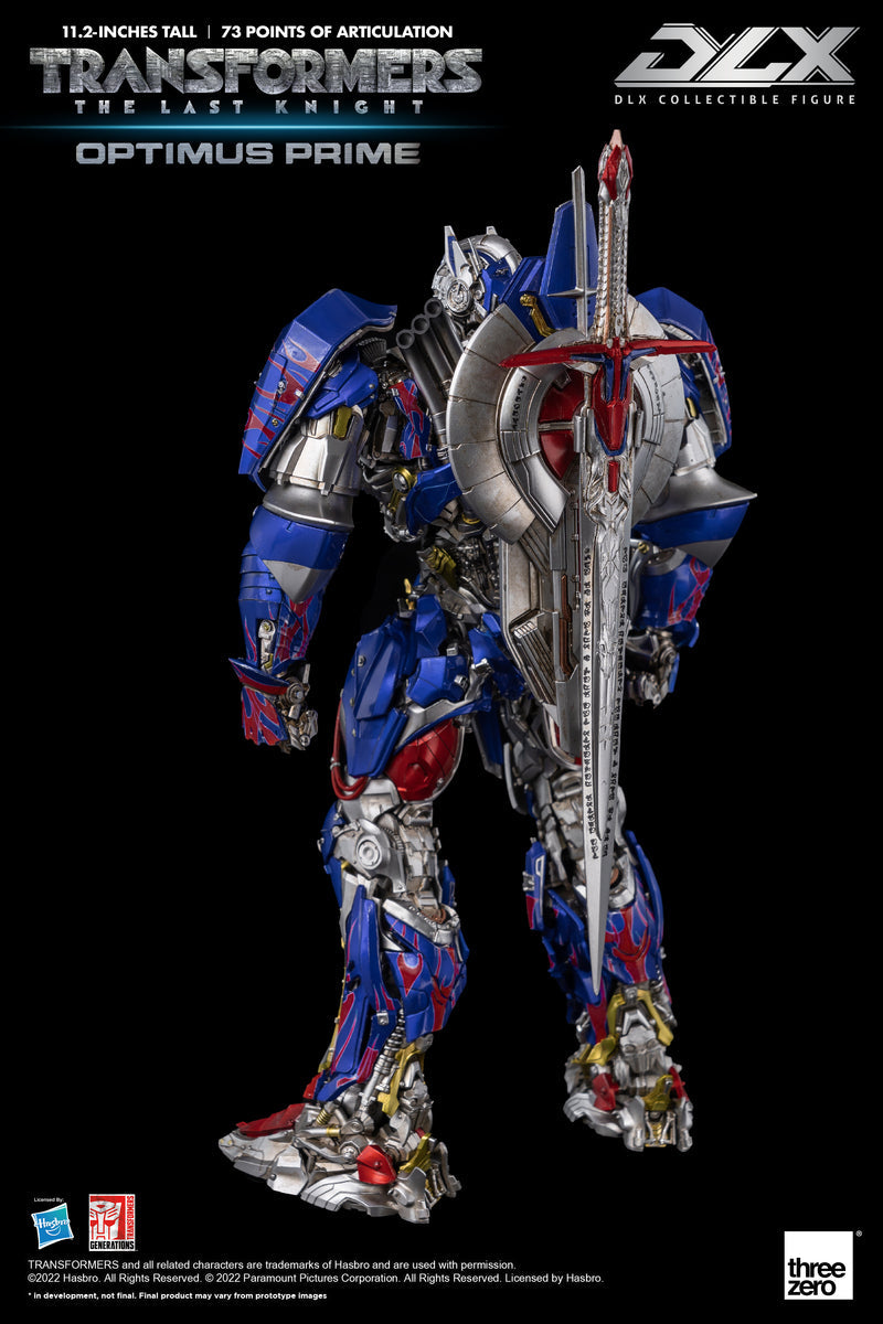 Pedido Figura DLX Optimus Prime - Transformers: The Last Knight marca Threezero x Hasbro 3Z0457 (28.5 cm)
