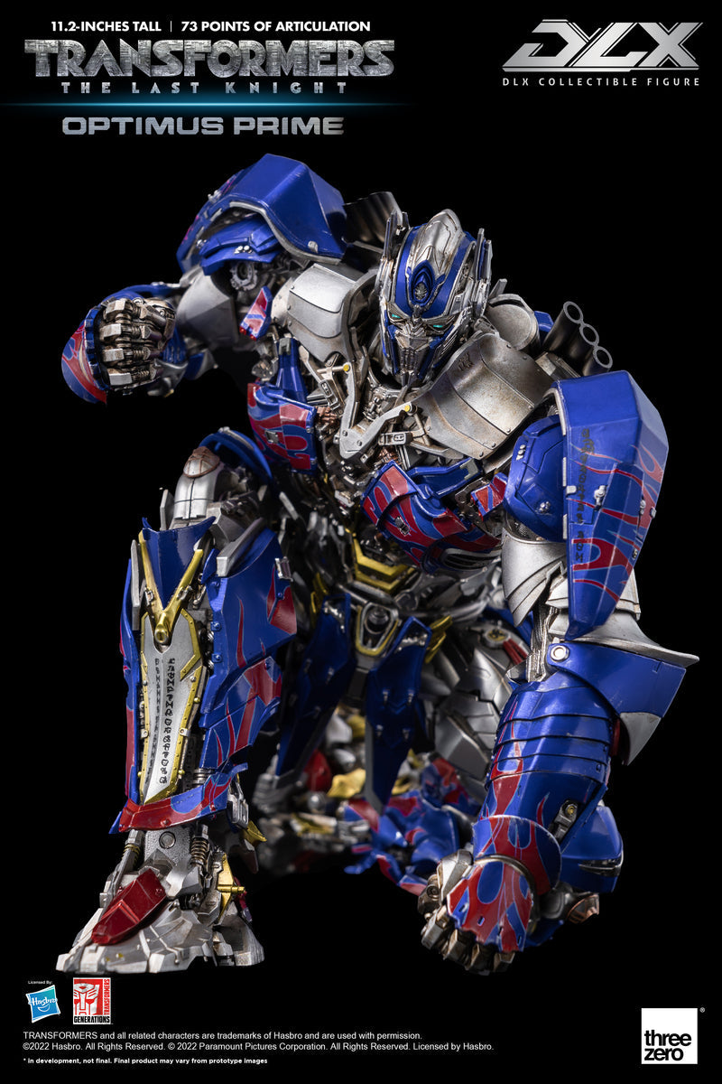 Pedido Figura DLX Optimus Prime - Transformers: The Last Knight marca Threezero x Hasbro 3Z0457 (28.5 cm)