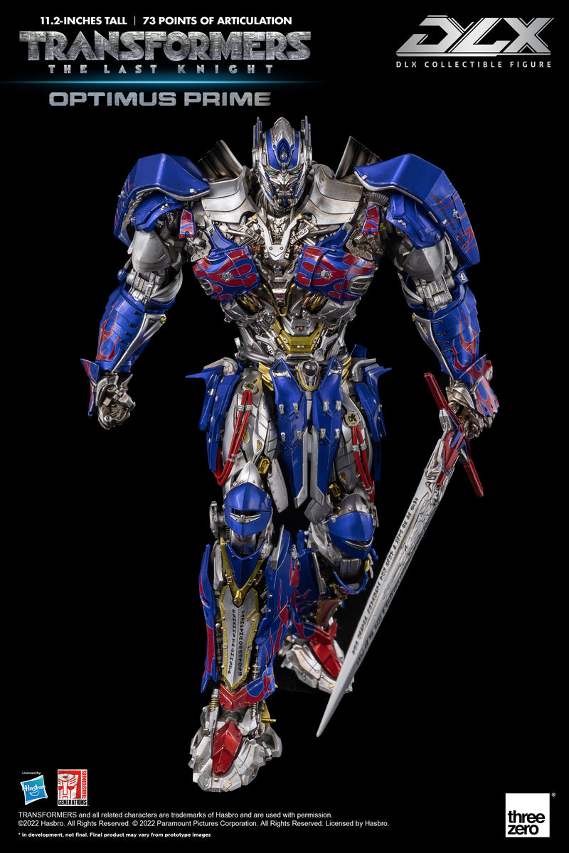Pedido Figura DLX Optimus Prime - Transformers: The Last Knight marca Threezero x Hasbro 3Z0457 (28.5 cm)