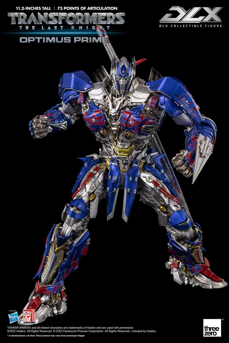 Pedido Figura DLX Optimus Prime - Transformers: The Last Knight marca Threezero x Hasbro 3Z0457 (28.5 cm)