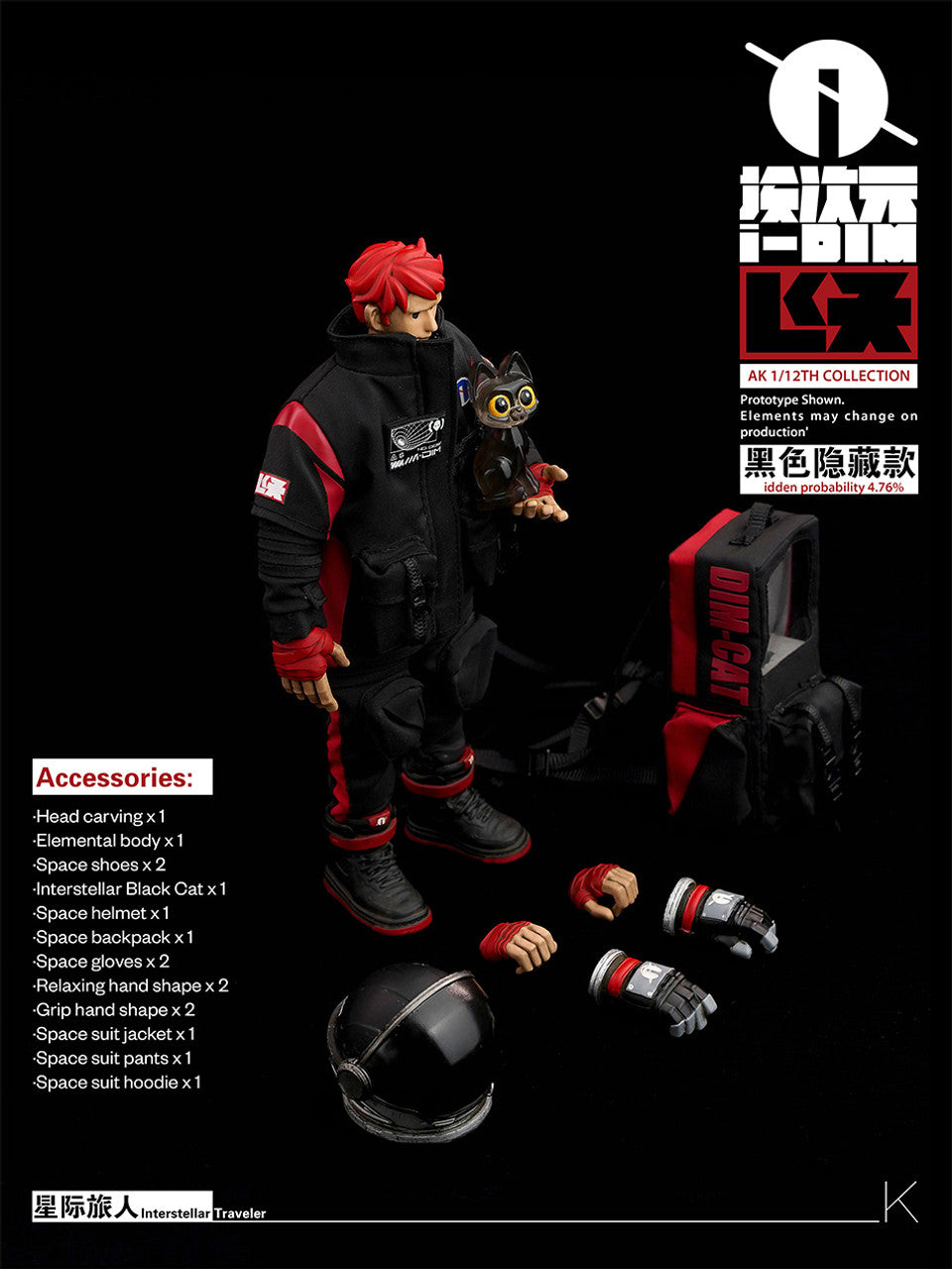 Pedido Figura Interstellar Traveler marca i-dimension IDIM0001 escala pequeña 1/12