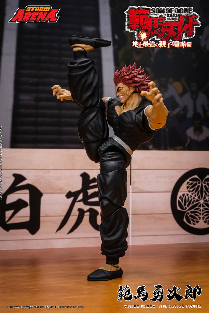 Preventa Figura Yujiro Hanma (Storm Arena) - Baki Hanma: Son of Ogre marca Storm Collectibles BHSA02 escala pequeña 1/12