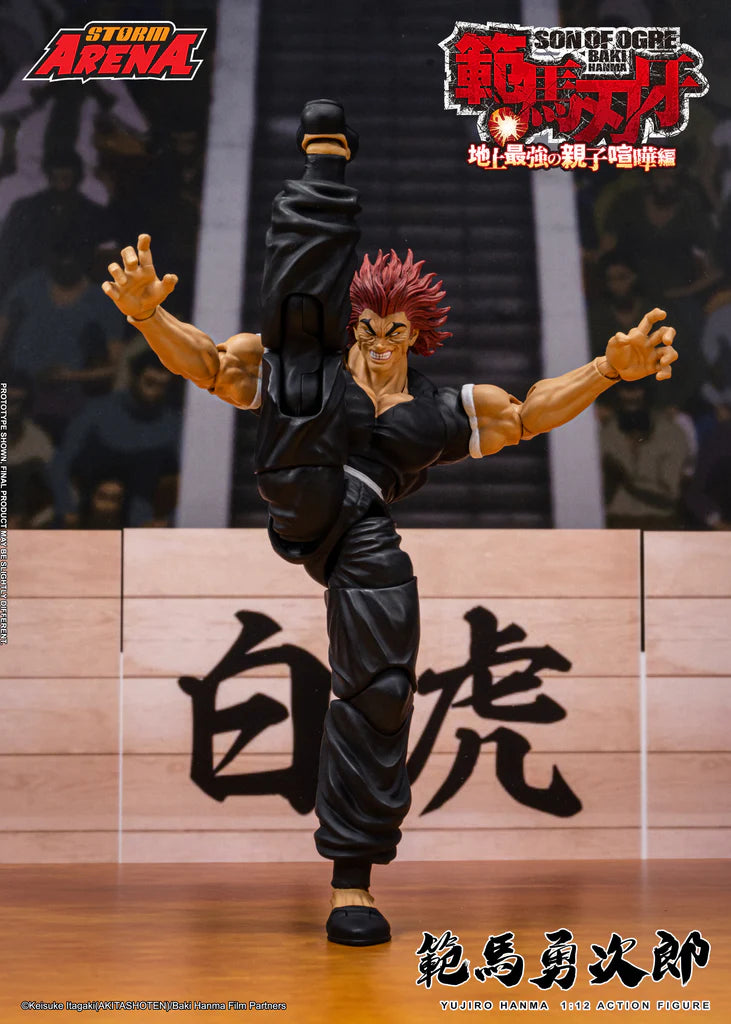 Preventa Figura Yujiro Hanma (Storm Arena) - Baki Hanma: Son of Ogre marca Storm Collectibles BHSA02 escala pequeña 1/12