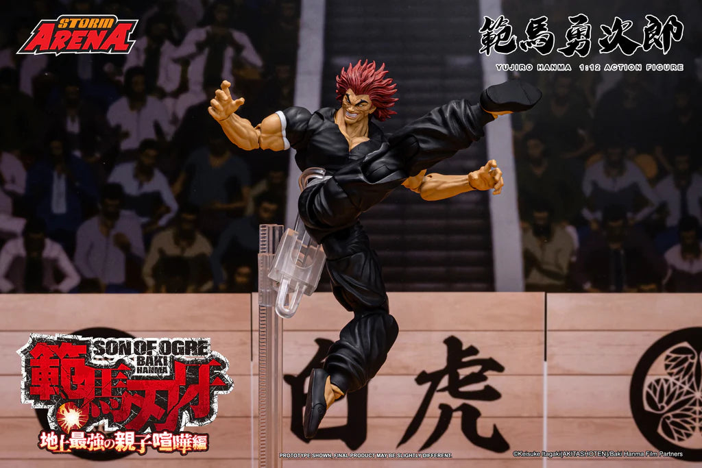 Preventa Figura Yujiro Hanma (Storm Arena) - Baki Hanma: Son of Ogre marca Storm Collectibles BHSA02 escala pequeña 1/12