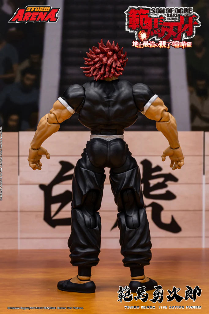 Preventa Figura Yujiro Hanma (Storm Arena) - Baki Hanma: Son of Ogre marca Storm Collectibles BHSA02 escala pequeña 1/12