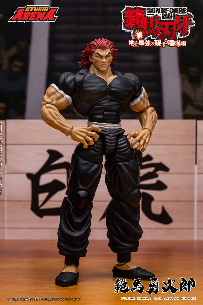 Preventa Figura Yujiro Hanma (Storm Arena) - Baki Hanma: Son of Ogre marca Storm Collectibles BHSA02 escala pequeña 1/12