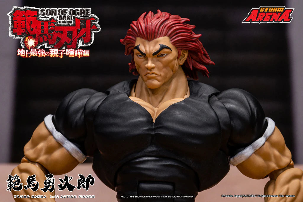 Preventa Figura Yujiro Hanma (Storm Arena) - Baki Hanma: Son of Ogre marca Storm Collectibles BHSA02 escala pequeña 1/12
