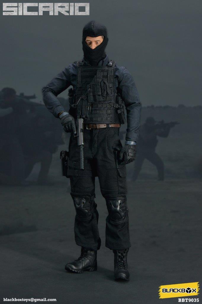 Pedido Figura Sicario marca Blackboxtoys BBT9035 escala 1/6