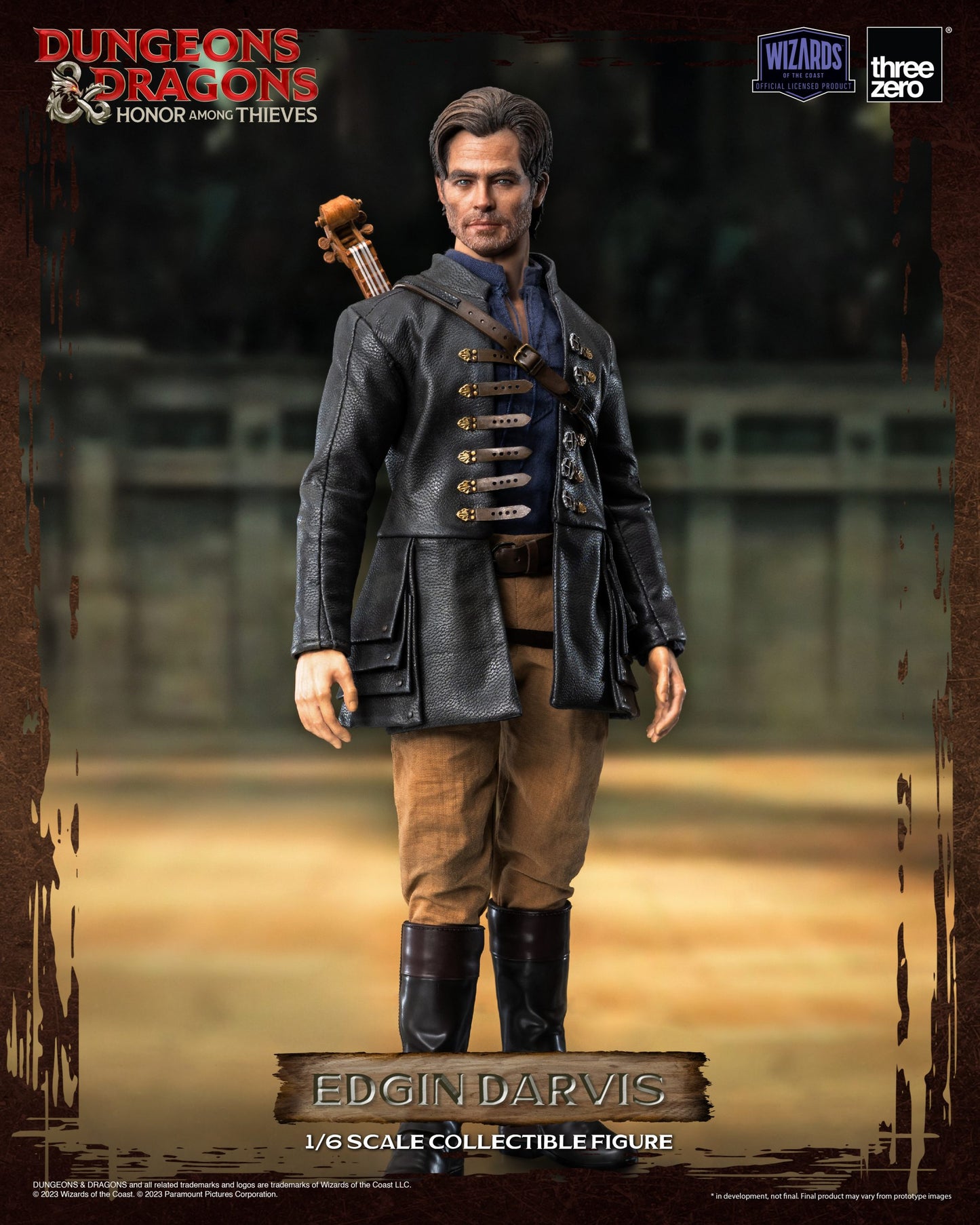 Pedido Figura Edgin Darvis - Dungeons & Dragons marca Threezero 3Z0533 escala 1/6