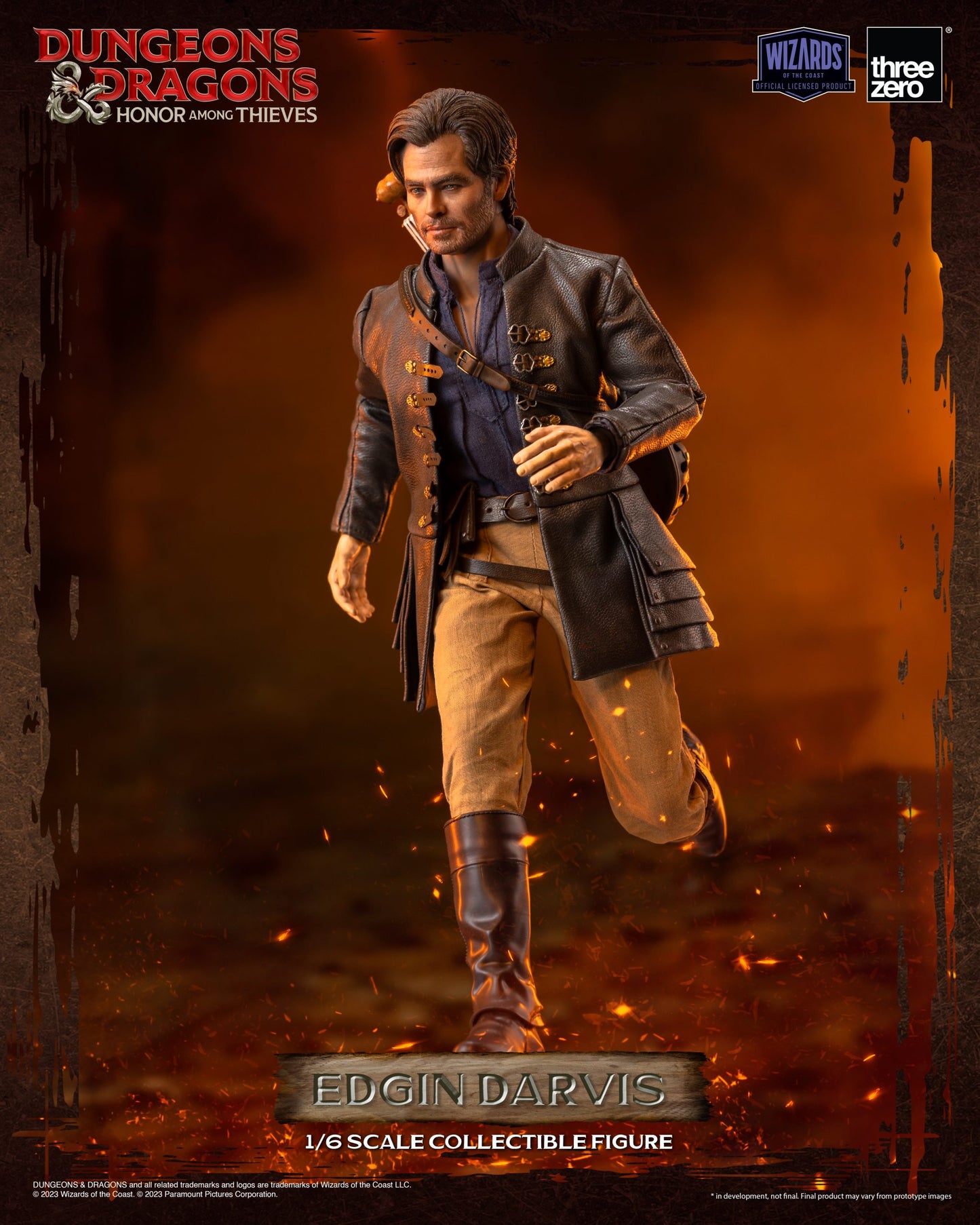 Pedido Figura Edgin Darvis - Dungeons & Dragons marca Threezero 3Z0533 escala 1/6