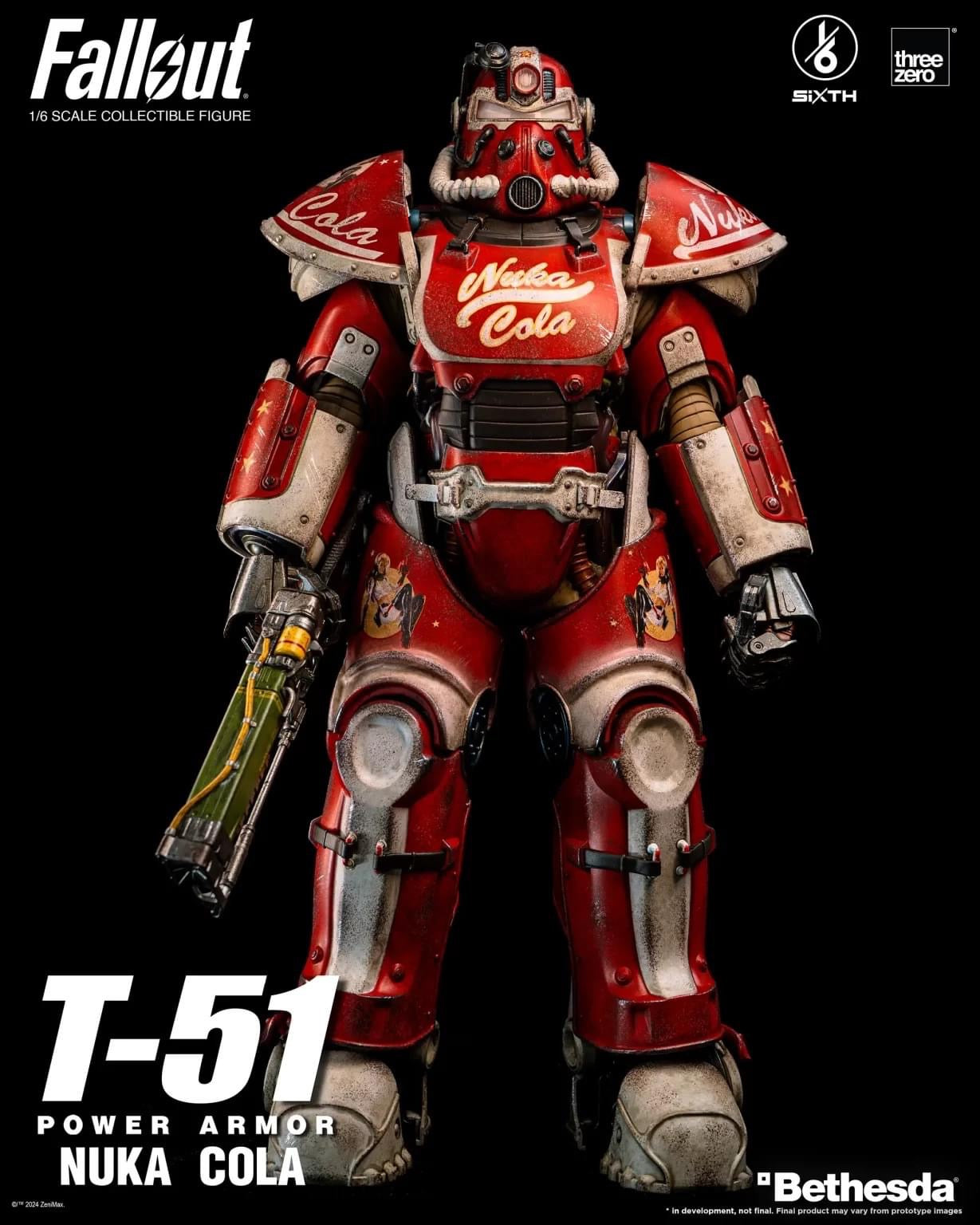 Pedido Figura T-51 (Nuka Cola) Power Armor - FALLOUT marca Threezero 3Z0773 escala 1/6