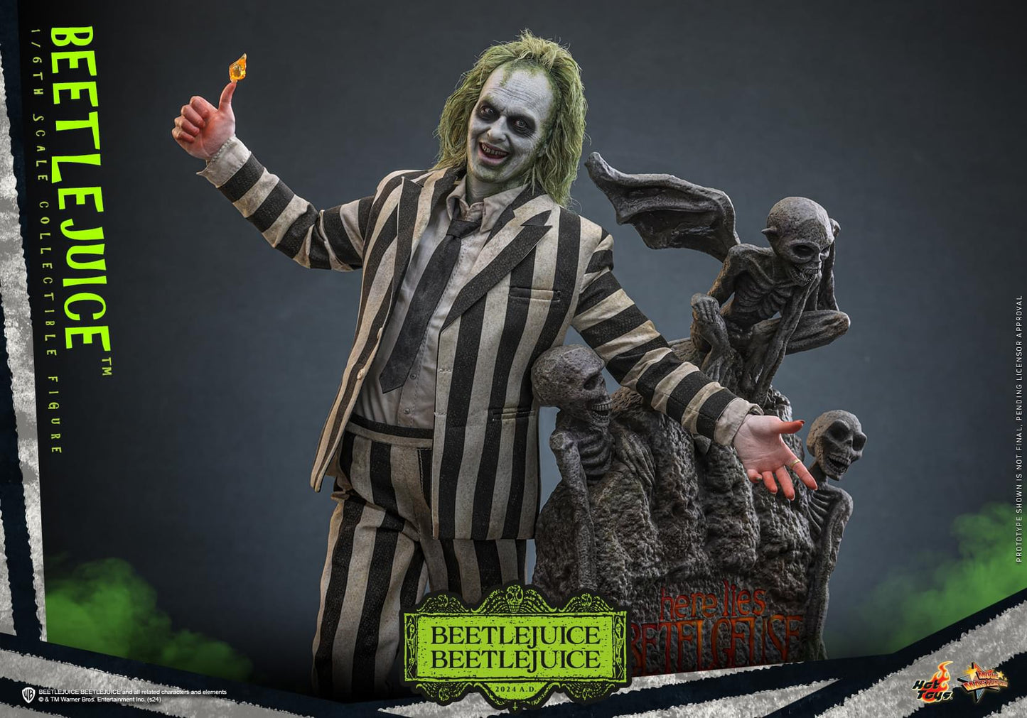 Preventa Figura Beetlejuice - Beetlejuice 2 marca Hot Toys MMS767 escala 1/6
