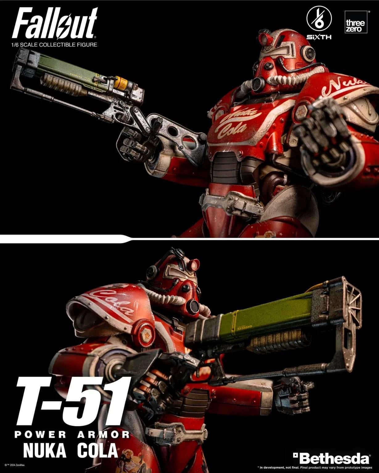 Pedido Figura T-51 (Nuka Cola) Power Armor - FALLOUT marca Threezero 3Z0773 escala 1/6