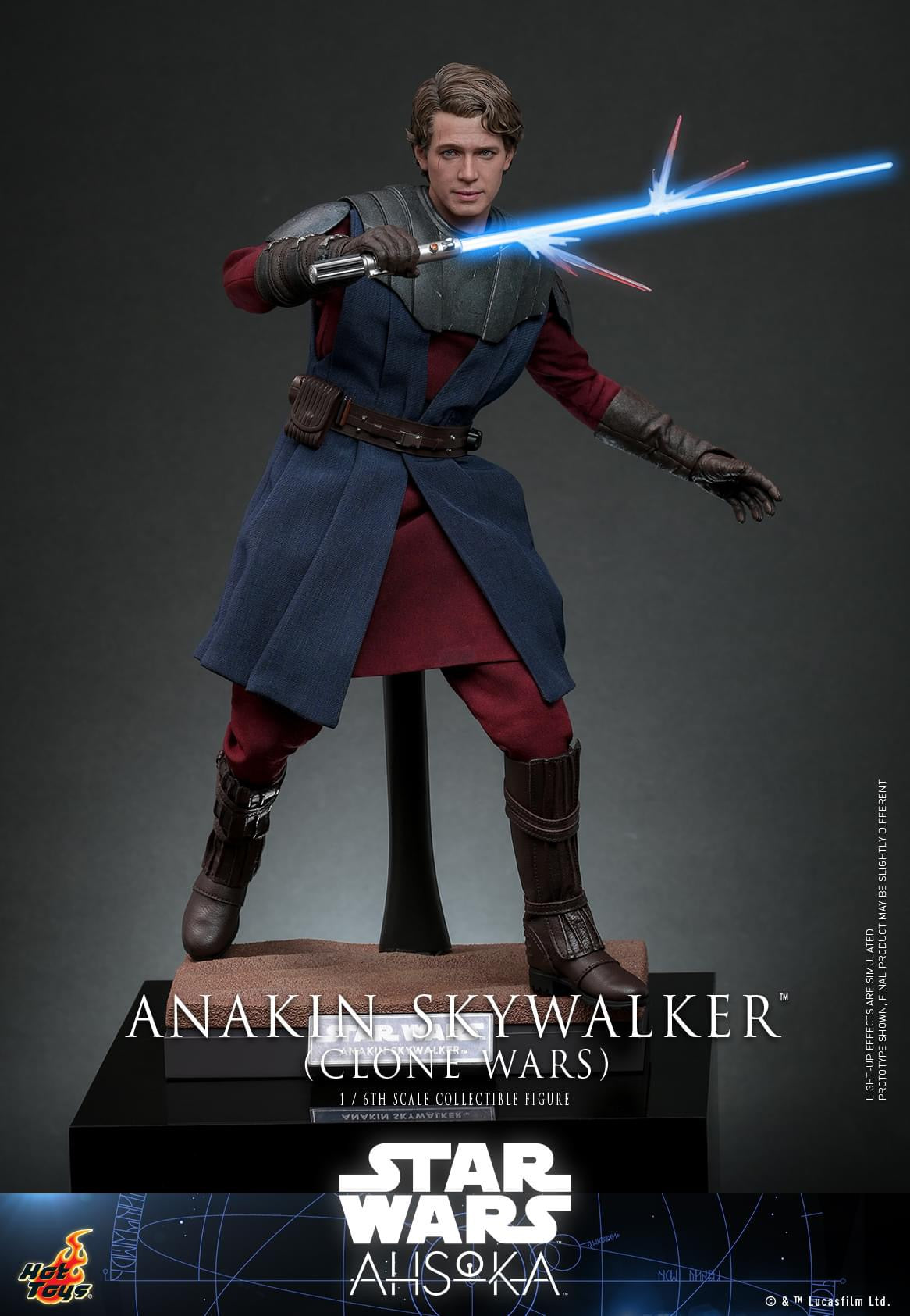 Pedido Figura Anakin Skywalker (Clone Wars) - Star Wars: Ahsoka ™ marca Hot Toys TMS129 escala 1/6